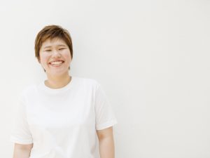 笑顔な女性
